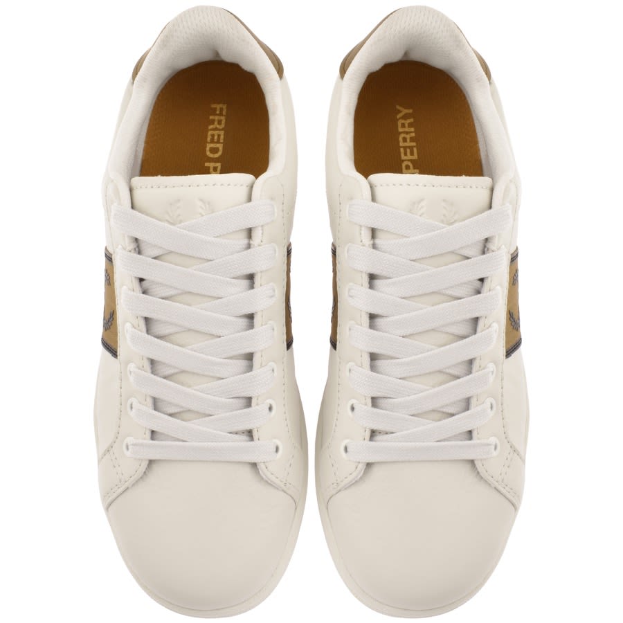 Fred Perry B721 Leather Trainers White male 6 40